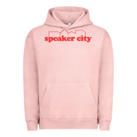 Pigment Salmon speaker city Urban Hoodie - artisFamous