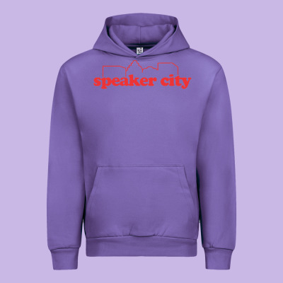 Speaker City Urban Hoodie Designed By Artisfamous