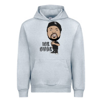 Heather Grey Ice Cube Urban Hoodie - artisFamous