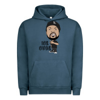Pigment Midnight Navy Ice Cube Urban Hoodie - artisFamous