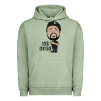Pigment Oil Green Ice Cube Urban Hoodie - artisFamous
