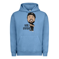 Pigment Pebble Blue Ice Cube Urban Hoodie - artisFamous