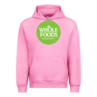 Fuchsia Pink Whole Foods Market Urban Hoodie - artisFamous