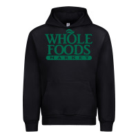 Black Whole Foods Market Urban Hoodie - artisFamous