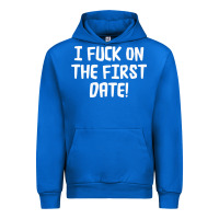 Cobalt i f'ck on the first date Urban Hoodie - artisFamous
