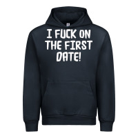 Navy i f'ck on the first date Urban Hoodie - artisFamous