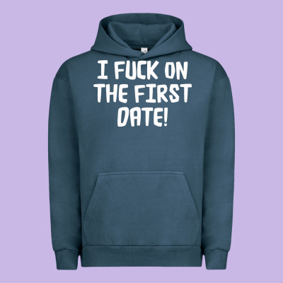 I F'ck On The First Date Urban Hoodie Designed By Artisfamous