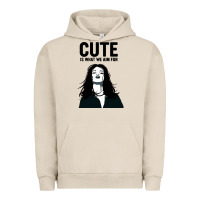 Pigment French Oak cute is what we aim for Urban Hoodie - artisFamous