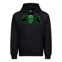 Black The Frankenstein Urban Hoodie - artisFamous
