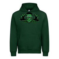 Forest Green The Frankenstein Urban Hoodie - artisFamous