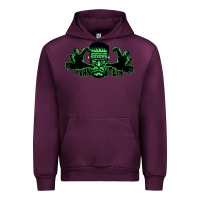 Mauve Wine The Frankenstein Urban Hoodie - artisFamous