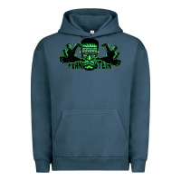 Pigment Midnight Navy The Frankenstein Urban Hoodie - artisFamous