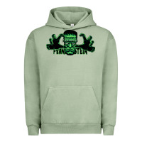 Pigment Oil Green The Frankenstein Urban Hoodie - artisFamous