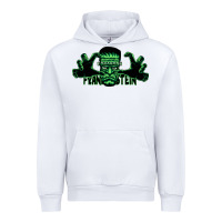 White The Frankenstein Urban Hoodie - artisFamous