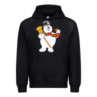 Black Frosty The Snowman New Sku Urban Hoodie - artisFamous