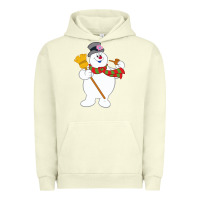Pigment Pistachio Frosty The Snowman New Sku Urban Hoodie - artisFamous