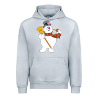 Heather Grey Frosty The Snowman New Sku Urban Hoodie - artisFamous