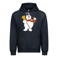 Navy Frosty The Snowman New Sku Urban Hoodie - artisFamous