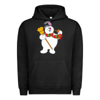 Pigment Black Frosty The Snowman New Sku Urban Hoodie - artisFamous