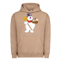 Pigment Burro Frosty The Snowman New Sku Urban Hoodie - artisFamous