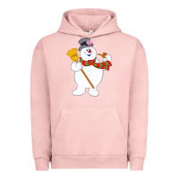 Pigment Salmon Frosty The Snowman New Sku Urban Hoodie - artisFamous
