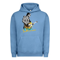 Pigment Pebble Blue bonamassa guitar Urban Hoodie - artisFamous