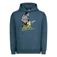 Pigment Midnight Navy bonamassa guitar Urban Hoodie - artisFamous