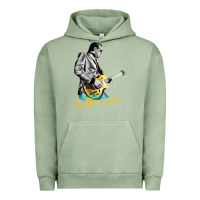 Pigment Oil Green bonamassa guitar Urban Hoodie - artisFamous