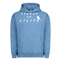 Pigment Pebble Blue lilith woman figure Urban Hoodie - artisFamous