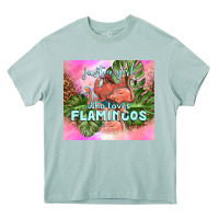 Arona just a girl who loves flamingo Heavy Core Tee - TumblerDesignByShophia