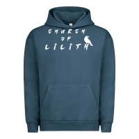 Pigment Midnight Navy lilith woman figure Urban Hoodie - artisFamous