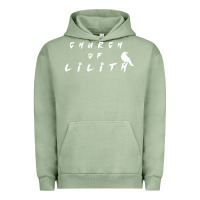 Pigment Oil Green lilith woman figure Urban Hoodie - artisFamous