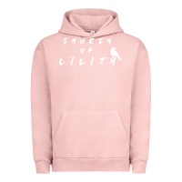 Pigment Salmon lilith woman figure Urban Hoodie - artisFamous