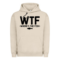 Pigment French Oak where's the fish Urban Hoodie - artisFamous