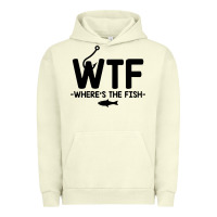 Pigment Pistachio where's the fish Urban Hoodie - artisFamous