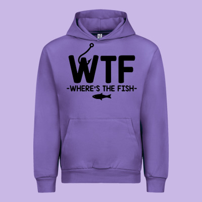 Where's The Fish Urban Hoodie Designed By Artisfamous