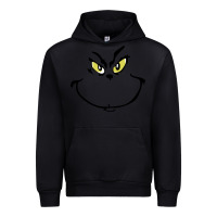 Black Grinch Face Urban Hoodie - artisFamous
