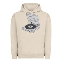 Pigment French Oak for the record Urban Hoodie - artisFamous