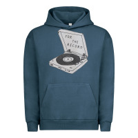 Pigment Midnight Navy for the record Urban Hoodie - artisFamous