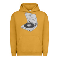 Pigment Peanut Butter for the record Urban Hoodie - artisFamous