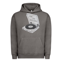 Pigment Tornado for the record Urban Hoodie - artisFamous
