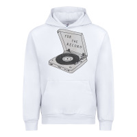 White for the record Urban Hoodie - artisFamous