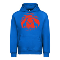 Cobalt giraffe Urban Hoodie - artisFamous