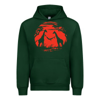 Forest Green giraffe Urban Hoodie - artisFamous