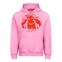 Fuchsia Pink giraffe Urban Hoodie - artisFamous