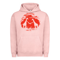 Pigment Salmon giraffe Urban Hoodie - artisFamous