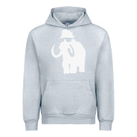 Heather Grey mammoth Urban Hoodie - artisFamous
