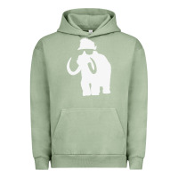 Pigment Oil Green mammoth Urban Hoodie - artisFamous