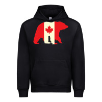 Black Canadian Bear Urban Hoodie - artisFamous