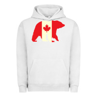 Pigment Lunar Rock Canadian Bear Urban Hoodie - artisFamous